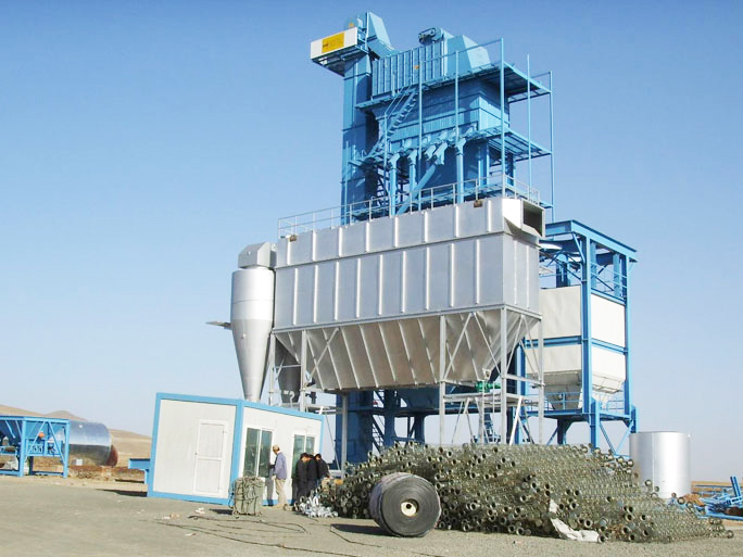 沥青搅拌站除尘器烟气处理设备案例分析 沥青搅拌站除尘器烟气处理设备案例分析