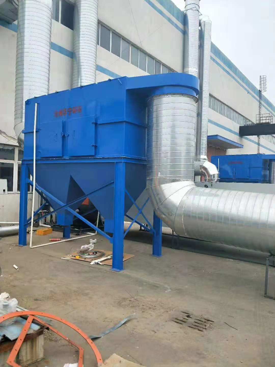 布袋除尘器厂家:安装布袋除尘器的排气系统 布袋除尘器厂家:安装布袋除尘器的排气系统